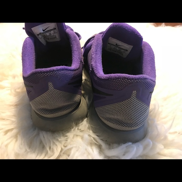Nike free run 5.0 purple reflective running shoes - Picture 4 of 5